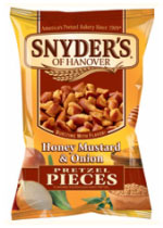 Snyder’s of Hanover Honey Mustard & Onion Pretzel Pieces